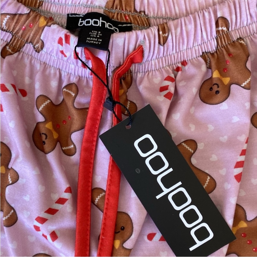 Gingerbread pajama bottoms